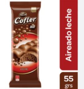 CHOC COFLER AIR NEGRO X 55G